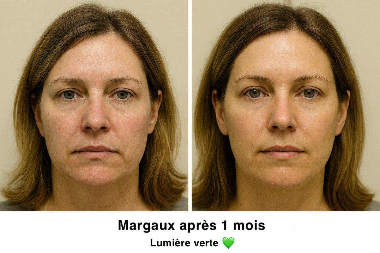 Masque LED Visage 4 Couleurs, Soin Beauté Maison