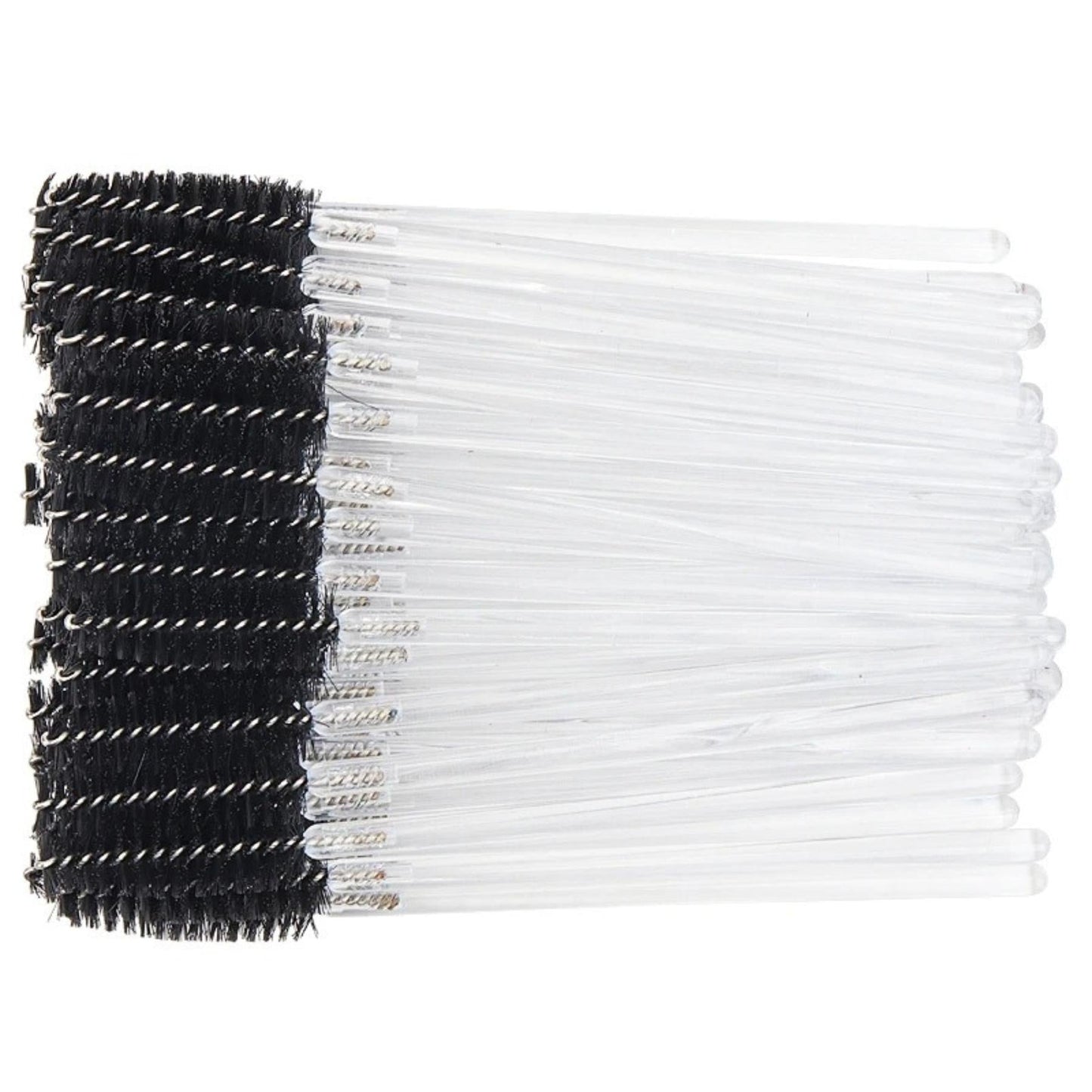 Lot de 50 Goupillons Sourcils BrowLuxe,  Brosse de Précision Jetable
