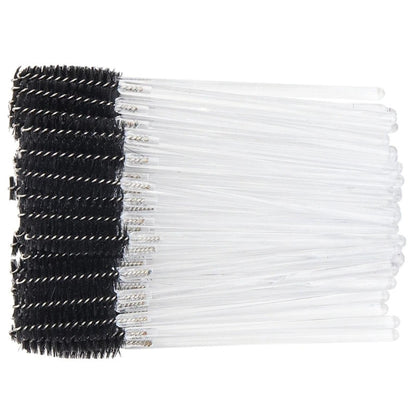 Lot de 50 Goupillons Sourcils BrowLuxe,  Brosse de Précision Jetable