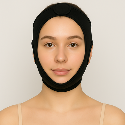 Bande de maintien V-Line Éméria™ Accessoire facial raffiné pour soins du visage à domicile