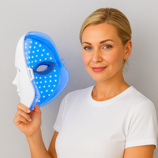 Masque LED Visage 4 Couleurs, Soin Beauté Maison