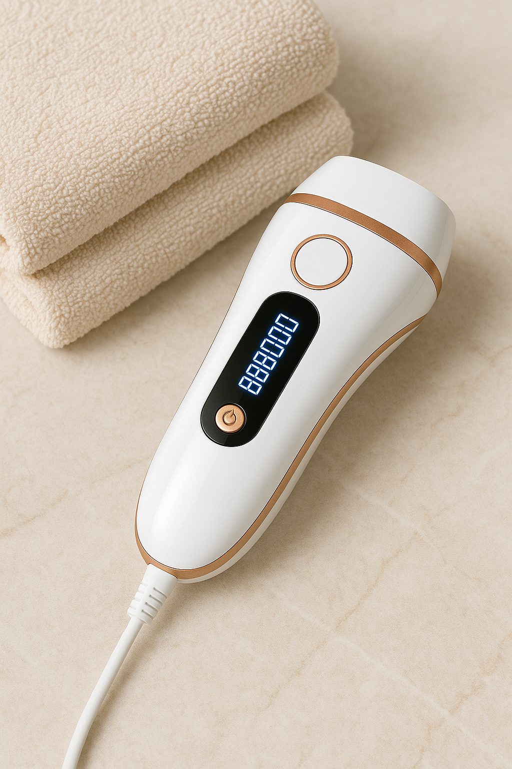 Épilateur Lumière Pulsée IPL Éméria Peau lisse et douce en 4 semaines, sans douleur